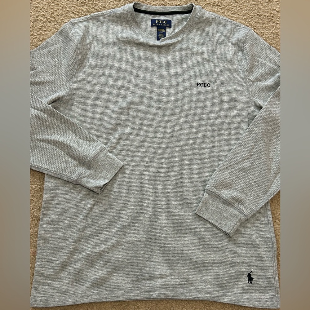 Polo Ralph Lauren Men’s Large Thermal Sleepwear Shirt - Picture 8 of 8